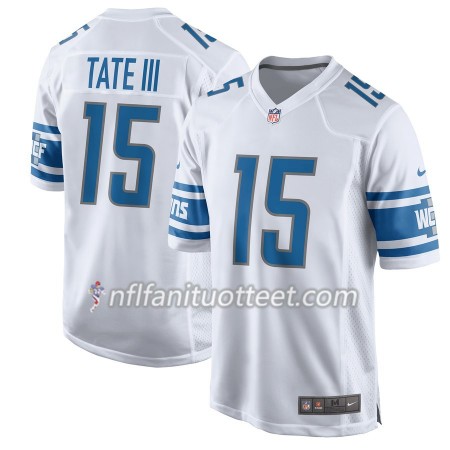 Miesten Detroit Lions NFL Pelipaita Golden Tate 15 Nike Valkoinen